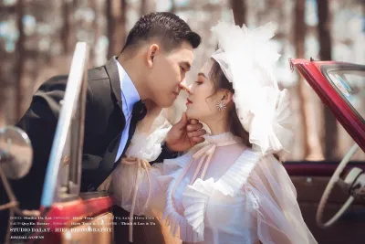 Ảnh cưới của Hiếu Photography rất mộc mạc và chứa nhiều cảm xúc (Ảnh Hiếu Photography)