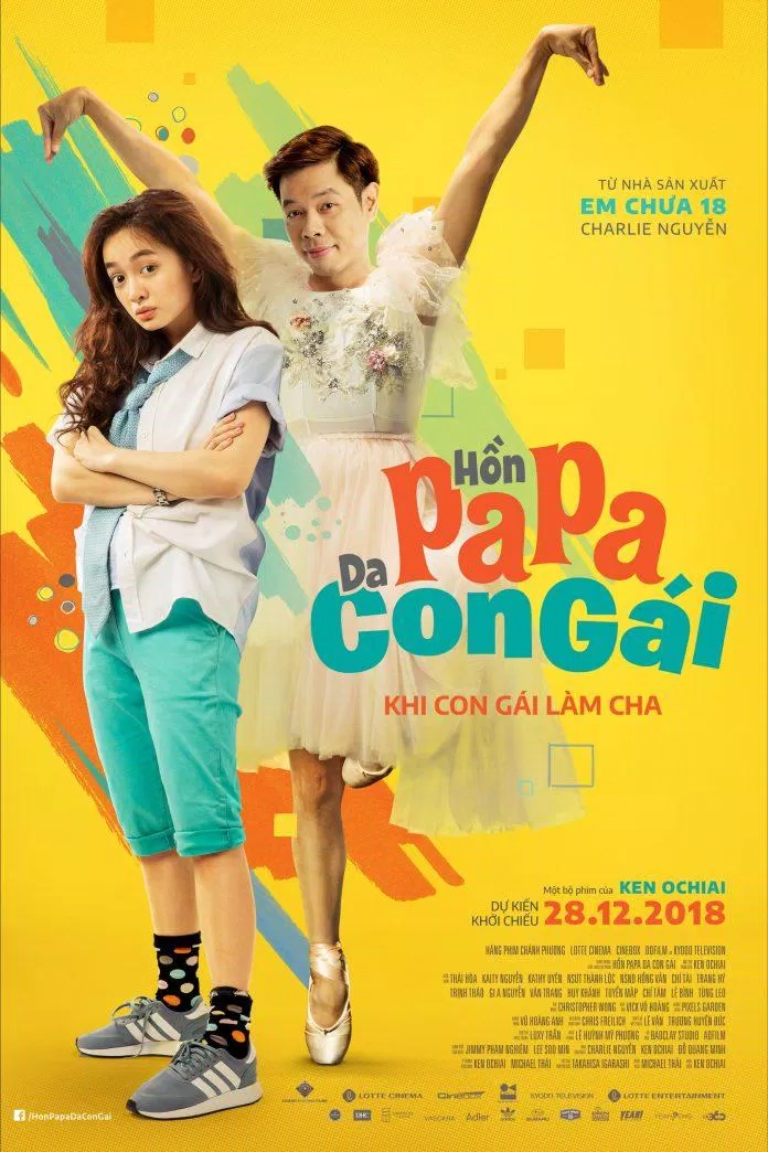Poster phim Hồn Papa Da Con Gái. (Ảnh: Internet)