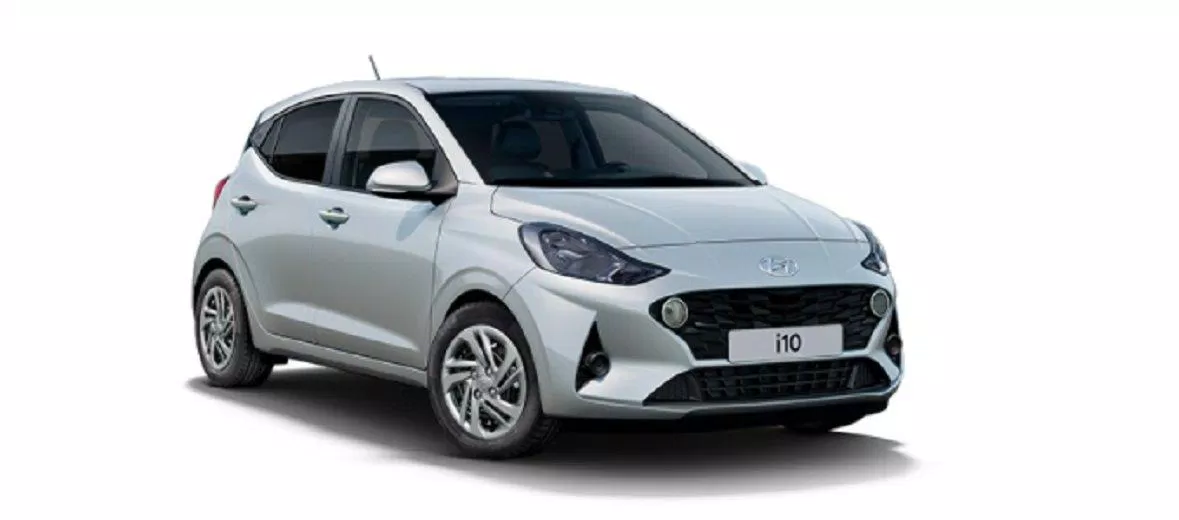 Hyundai Grand i10 thế hệ thứ 3 màu bạc (Nguồn: Internet)