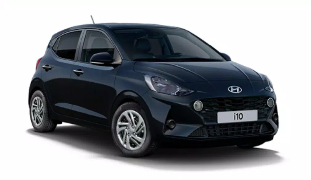 Hyundai Grand i10 thế hệ thứ 3 màu đen (Nguồn: Internet)