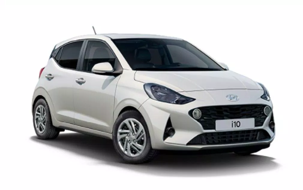 Hyundai Grand i10 thế hệ thứ 3 màu trắng (Nguồn: Internet)