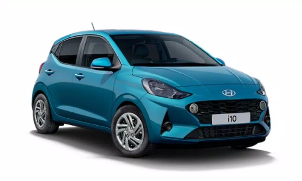 Hyundai Grand i10 thế hệ thứ 3 màu xanh nước biển (Nguồn: Internet)