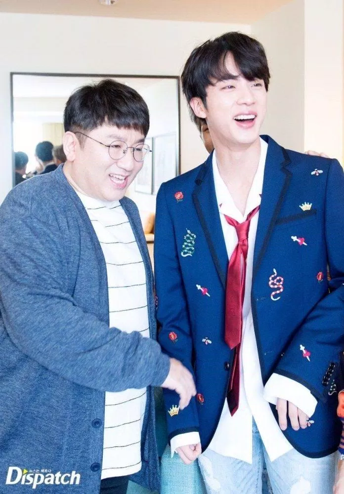Jin và CEO có nhiều khoảnh khắc vui vẻ (Ảnh: Internet)