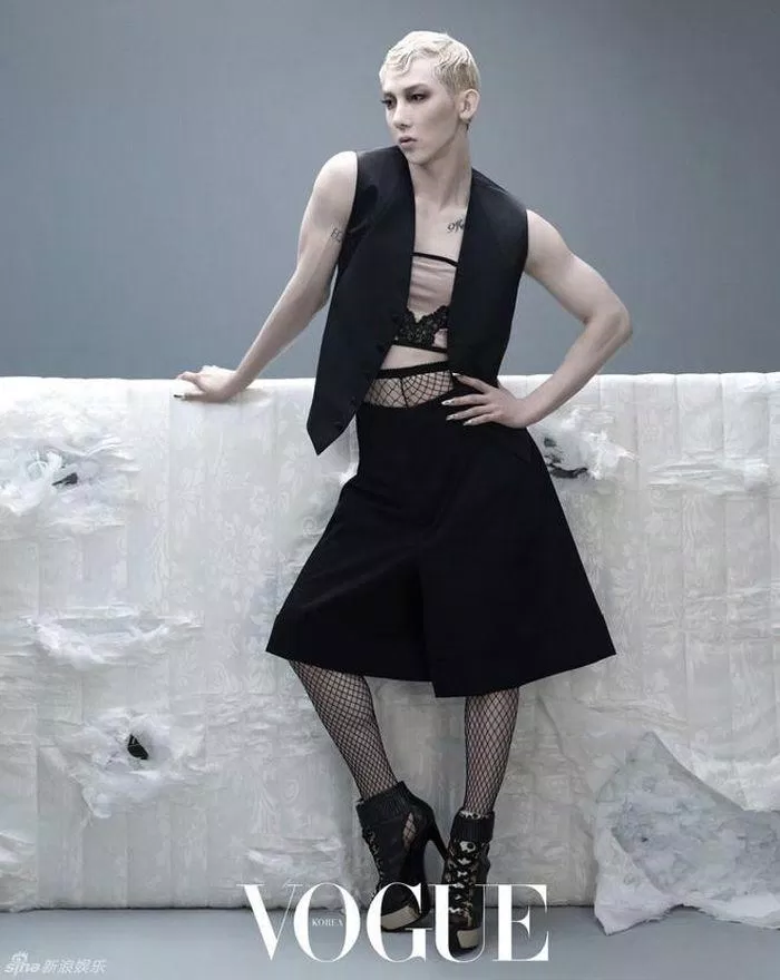 Jo Kwon của 2PM không ngần ngại xuất hiện với tư cách phi nhị phân.  (Ảnh: Internet)