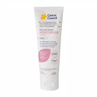 Kem chống nắng Cancer Council Face Day Moisturizer Matte Invisible có xuất xứ từ nước Úc ( Nguồn: internet)