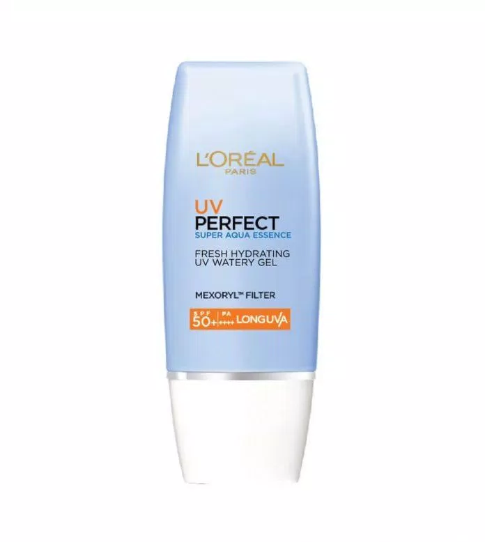 Kem chống nắng L’Oreal UV Perfect Aqua Essence có khả năng cấp ẩm tốt cho những bạn da khô ( Nguồn: internet)