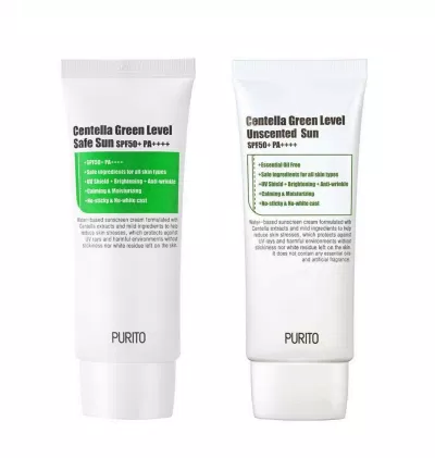 Kem chống nắng Purito Centella Green Level Unscented Sun có chỉ số SPF 50, PA++++ bảo vệ da hoàn hảo ( Nguồn: internet)