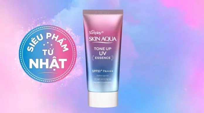 Kem chống nắng Sunplay Skin Aqua Tone Up UV Essence có khả năng nâng tone da trắng hồng tự nhiên ( Nguồn: internet)