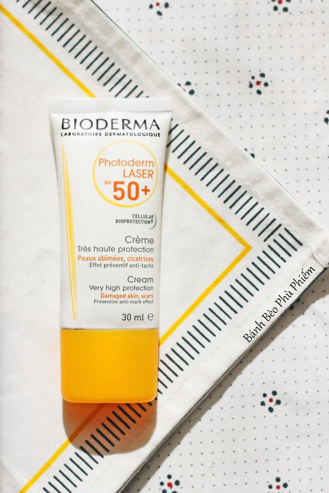 Kem chống nắng Bioderma Photoderm Laser SPF 50+ (Nguồn: Internet).