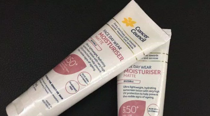 Kem chống nắng Cancer Council Face Day Wear Moisturizer Matte Invisible SPF 50+/ PA ++++ (Nguồn: Internet).