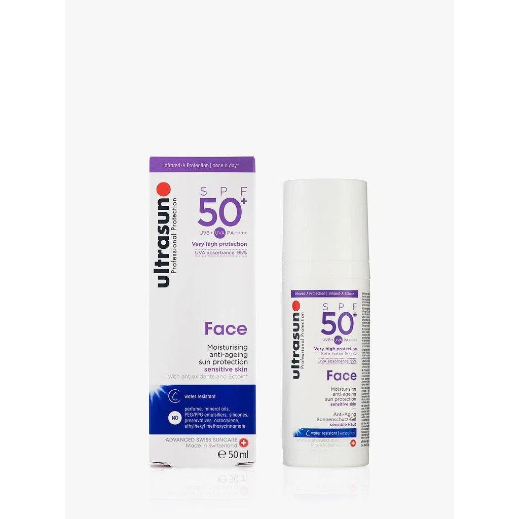 Kem chống nắng Ultrasun Face Anti-ageing chống lão hóa, duy trì làn da "trẻ lâu". (Ảnh: Internet) Kem chống nắng Ultrasun Face Anti-ageing chống lão hóa, duy trì làn da "trẻ lâu". (Ảnh: Internet)