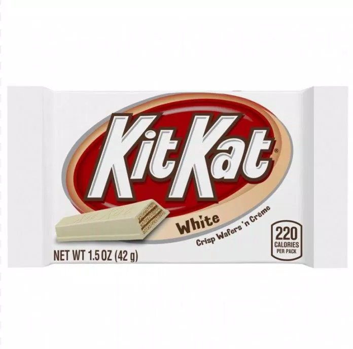 Kẹo socola trắng hiệu KitKat (Ảnh: Internet)