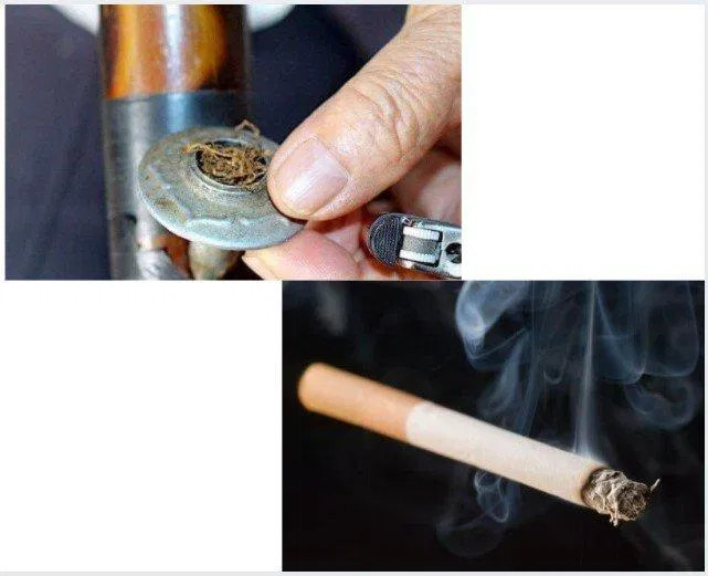 Dù là thuốc là hay thuốc lào đều khiến răng có những mảng bám rất xấu (Nguồn: BlogAnChoi) Dù là thuốc là hay thuốc lào đều khiến răng có những mảng bám rất xấu (Nguồn: BlogAnChoi)