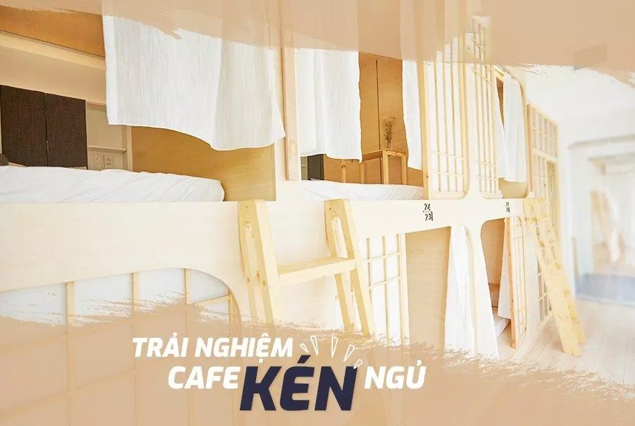 Khu tổ kén mới lạ tại quán (Nguồn: Facebook D.O.M Capsule Coffee)