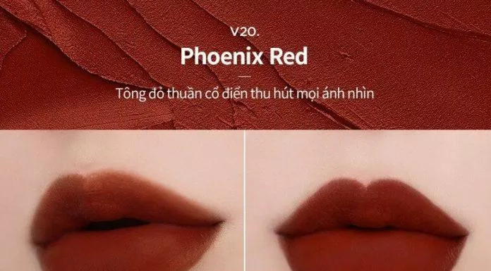 Màu V20 - Phoenix Red (Nguồn: Internet)