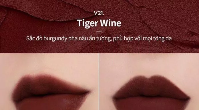 Màu V21 - Tiger Wine (Nguồn: Internet)