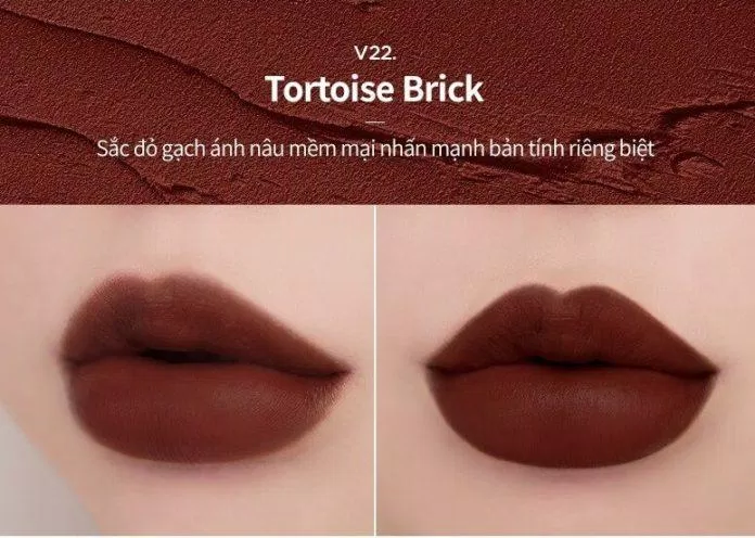 Màu V22 - Tortoise Brick (Nguồn: Internet)