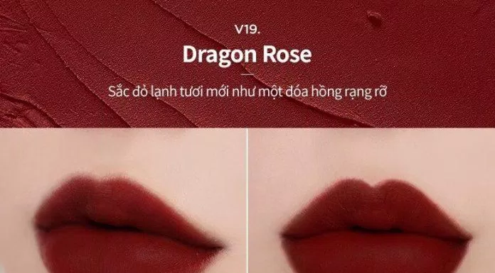 Màu V19- Dragon Rose (Nguồn: Internet)
