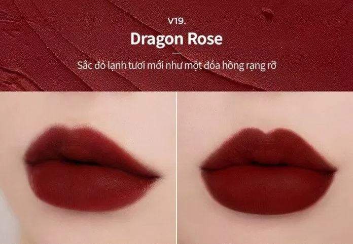 Màu V19- Dragon Rose (Nguồn: Internet)