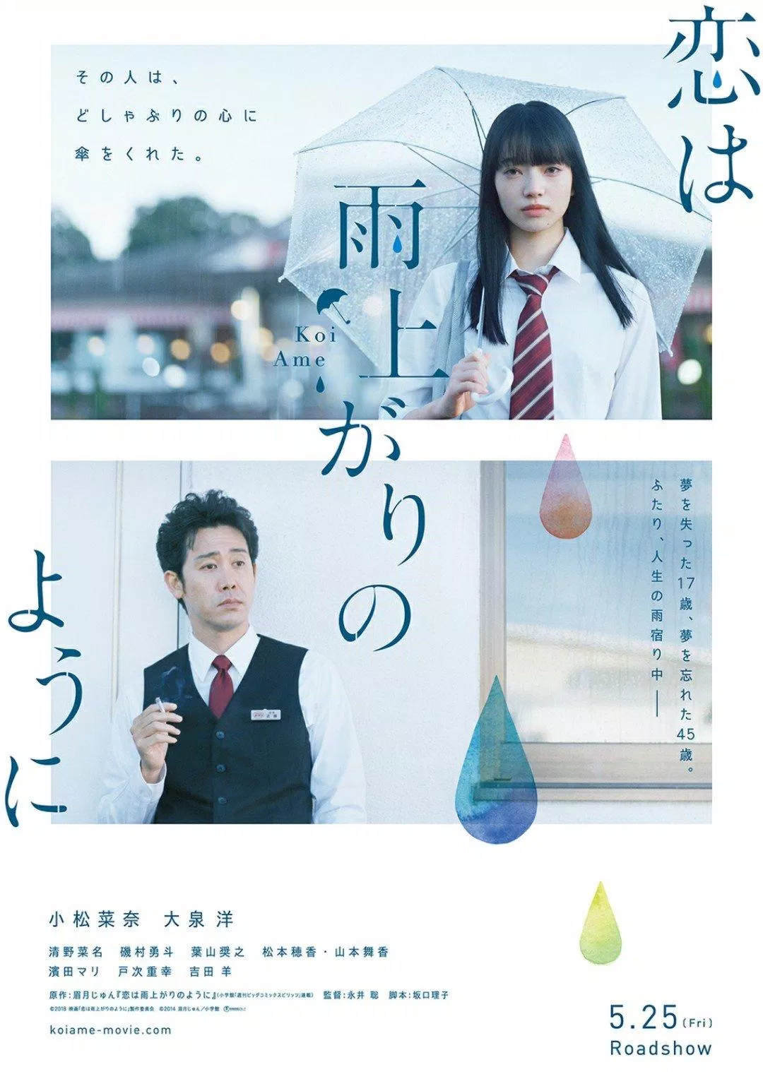 Poster phim Khi Mưa Ngừng Rơi (Ảnh: Internet)