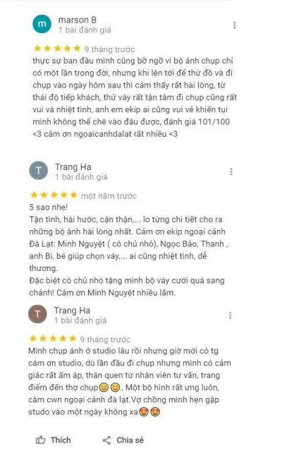 Review của Studio Ngoại Cảnh Đà Lạt (Ảnh: BlogAnChoi) Review của Studio Ngoại Cảnh Đà Lạt (Ảnh: BlogAnChoi)