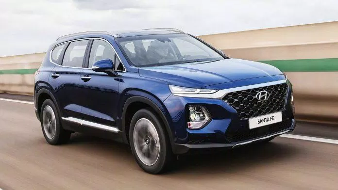 Ngoại thất Hyundai Santafe (Nguồn: Internet)