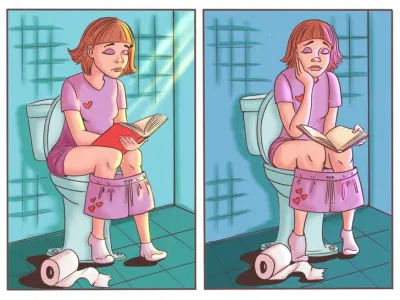 Đi vệ sinh quá lâu sẽ có nguy cơ mắc các bệnh về hậu môn và trực tràng (Ảnh: Internet). Đi vệ sinh quá lâu sẽ có nguy cơ mắc các bệnh về hậu môn và trực tràng (Ảnh: Internet).
