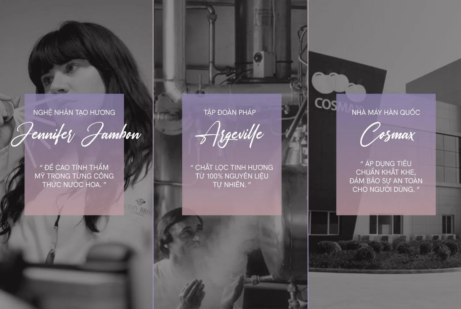 Nước hoa De Memoria là sản phẩm từ những chuyên gia đầu ngành. (Nguồn: internet)