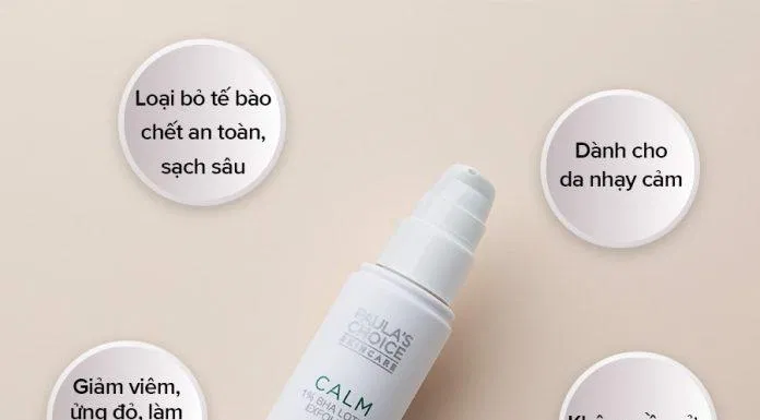 Review tẩy da chết Paulas Choice Calm Redness Relief 1 BHA Lotion Exfoliant: làm dịu da, giảm đỏ, món quà cho da nhạy cảm Allantoin Betaglucan BHA Camellia Sinensis Leaf Extract chiết xuất cam thảo chiết xuất cây liễu trắng chiết xuất trà xanh giảm kích ứng giảm mẫn đỏ làm dịu da Licorice Root Paula s Choice Calm Redness Relief paulas choice Salicylic Acid Skin Perfecting BHA 2 tẩy tế bào chết trị mụn White Willow Bark Extract