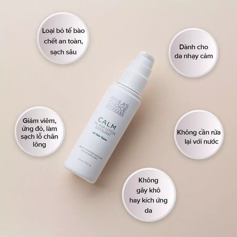 Review tẩy da chết Paulas Choice Calm Redness Relief 1 BHA Lotion Exfoliant: làm dịu da, giảm đỏ, món quà cho da nhạy cảm Allantoin Betaglucan BHA Camellia Sinensis Leaf Extract chiết xuất cam thảo chiết xuất cây liễu trắng chiết xuất trà xanh giảm kích ứng giảm mẫn đỏ làm dịu da Licorice Root Paula s Choice Calm Redness Relief paulas choice Salicylic Acid Skin Perfecting BHA 2 tẩy tế bào chết trị mụn White Willow Bark Extract