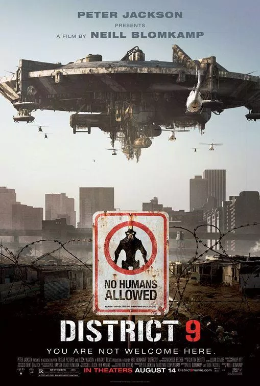 Poster phim District 9 - Khu Vực 9 (Ảnh: Internet)