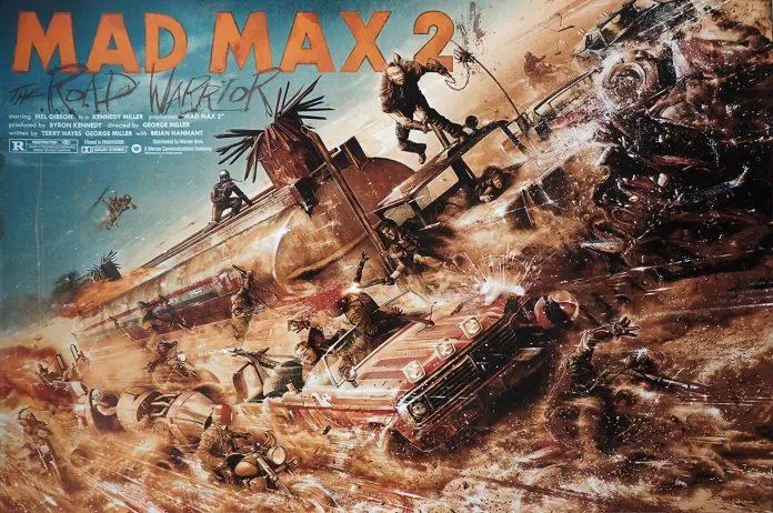 Poster phim Mad Max 2: The Road Warrior - Max Điên Cuồng 2: Hung Thần Xa Lộ (Ảnh: Internet)