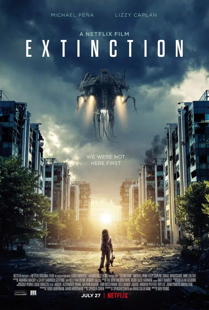 Poster phim Extinction - Tuyệt Chủng (Ảnh: Internet)