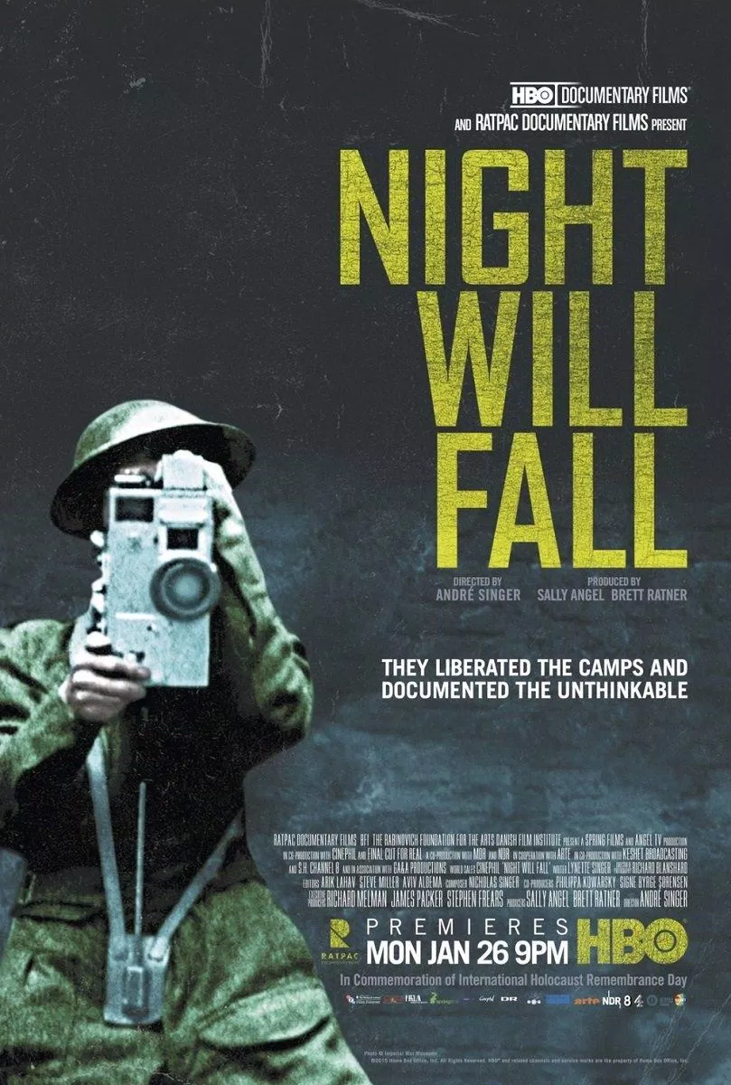 Poster phim Night Will Fall (Ảnh: Internet)