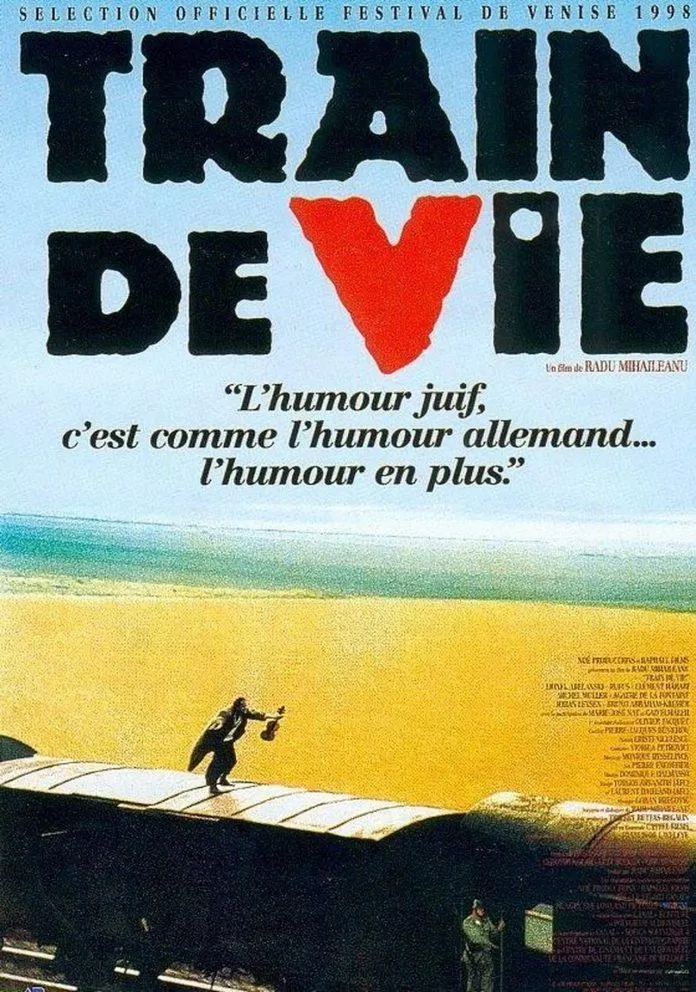 Poster phim Train de vie (Train of Life) - Chuyến Tàu Định Mệnh (Ảnh: Internet)