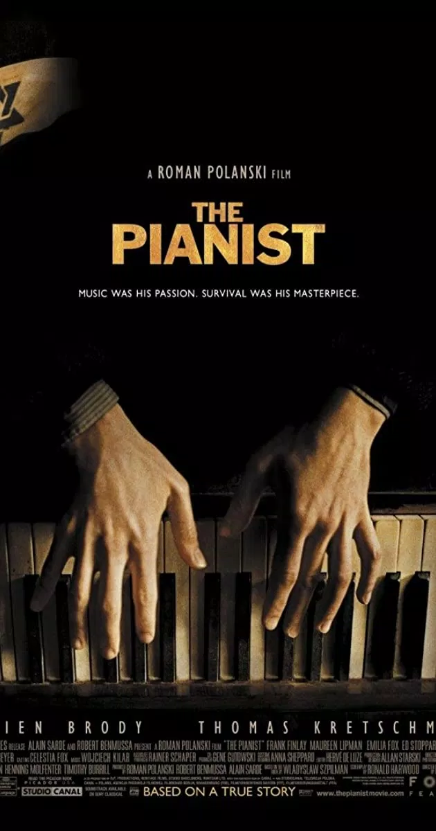 Poster phim The Pianist - Nghệ Sĩ Dương Cầm (Ảnh: Internet)