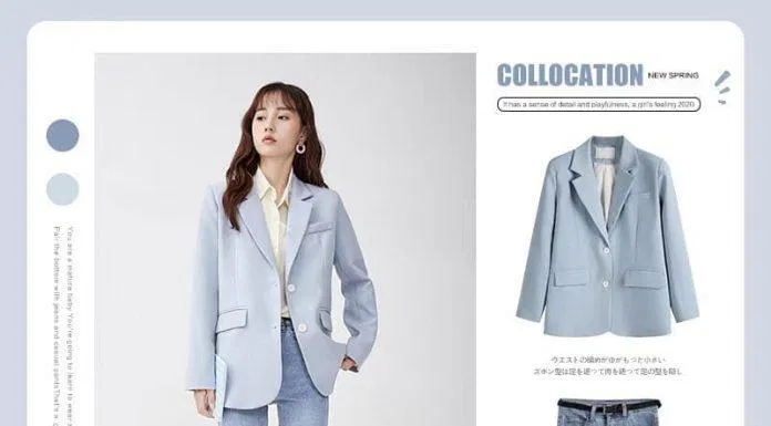 Áo blazer và baggy cùng tone với áo sơ mi màu be (Nguồn: BlogAnChoi)