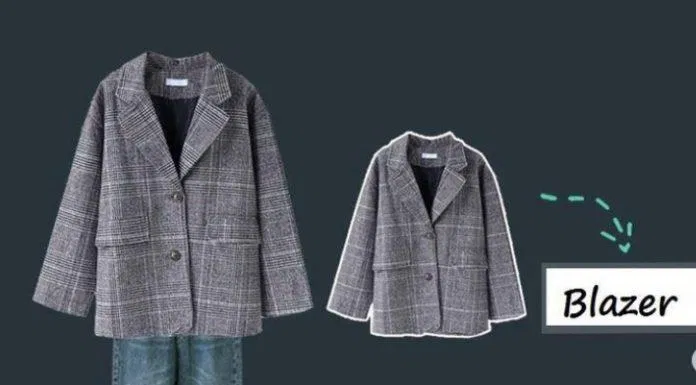 Blazer sọc trắng dễ mặc mà không kén da hay dáng người (Nguồn: BlogAnChoi)