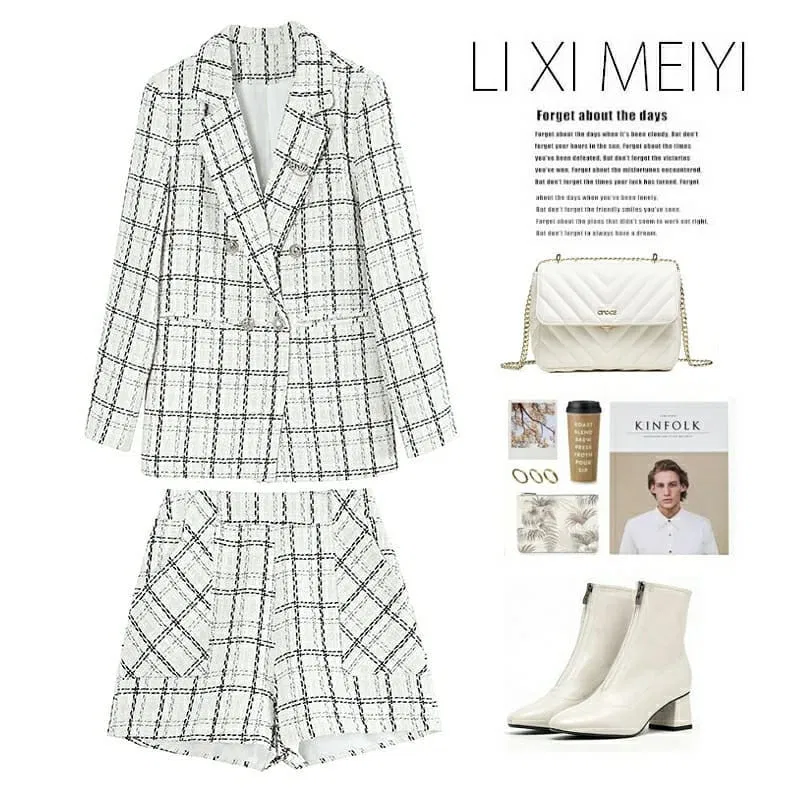 Họa tiết sọc đen trắng đan xen trên Blazer cực nổi bật (Nguồn: BlogAnChoi) Họa tiết sọc đen trắng đan xen trên Blazer cực nổi bật (Nguồn: BlogAnChoi)