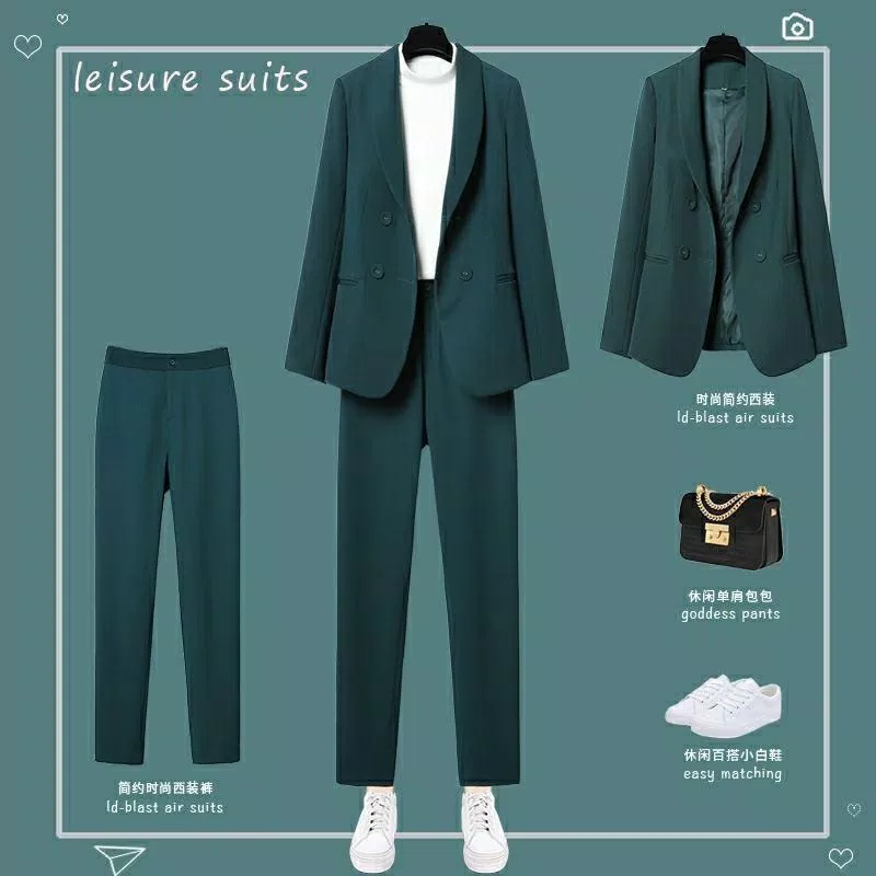 Blazer cùng tone màu với quần tây tạo ra sự cân đối (Nguồn: BlogAnChoi)