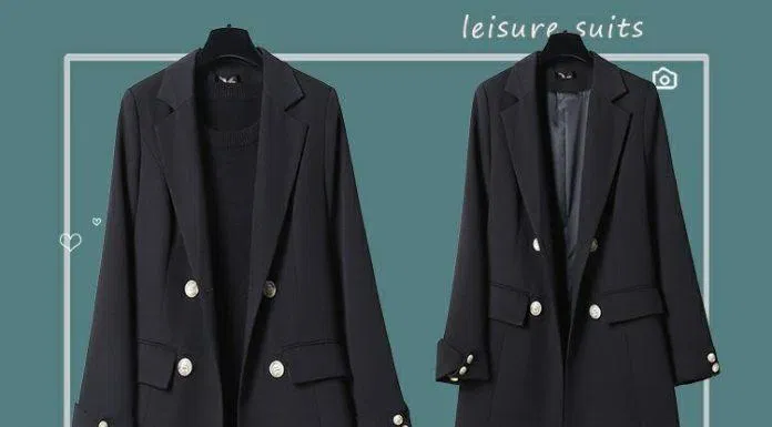 Hãy chọn ngay váy liền phối ren nhẹ nhàng để đi kèm với Blazer (Nguồn: BlogAnChoi)