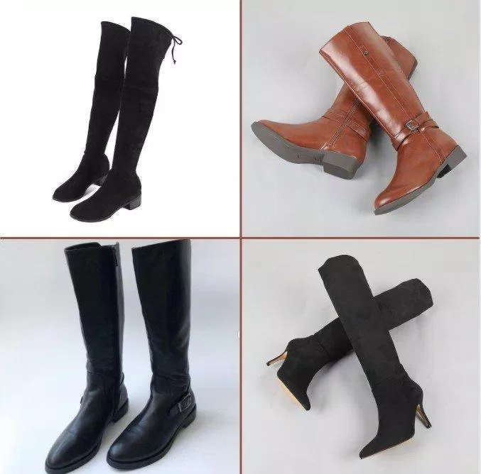 Boots cao cổ có đa dạng các kích cỡ và kiểu dáng khác nhau (Nguồn: Internet)