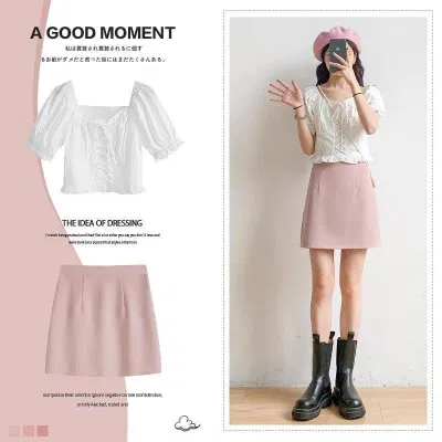 Diện ngay áo sơ mi ngắn tay và chân váy khi mix với boots trong mùa hè (Nguồn: BlogAnChoi) Diện ngay áo sơ mi ngắn tay và chân váy khi mix với boots trong mùa hè (Nguồn: BlogAnChoi)