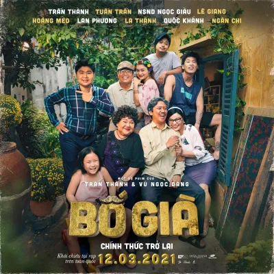 Poster phim Bố Già (Nguồn: Internet) Poster phim Bố Già (Nguồn: Internet)