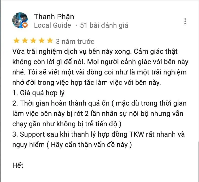 Review Công ty Thiết kế web 123Corp (Ảnh BlogAnChoi) Review Công ty Thiết kế web 123Corp (Ảnh BlogAnChoi)