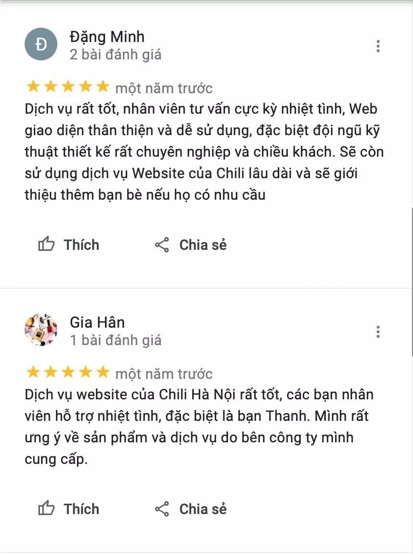 Review Công ty Thiết kế web CHILI chi nhánh Hà Nội (Ảnh BlogAnChoi)