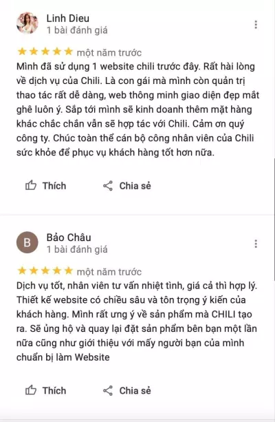 Review Công ty Thiết kế web CHILI chi nhánh Hà Nội (Ảnh BlogAnChoi)