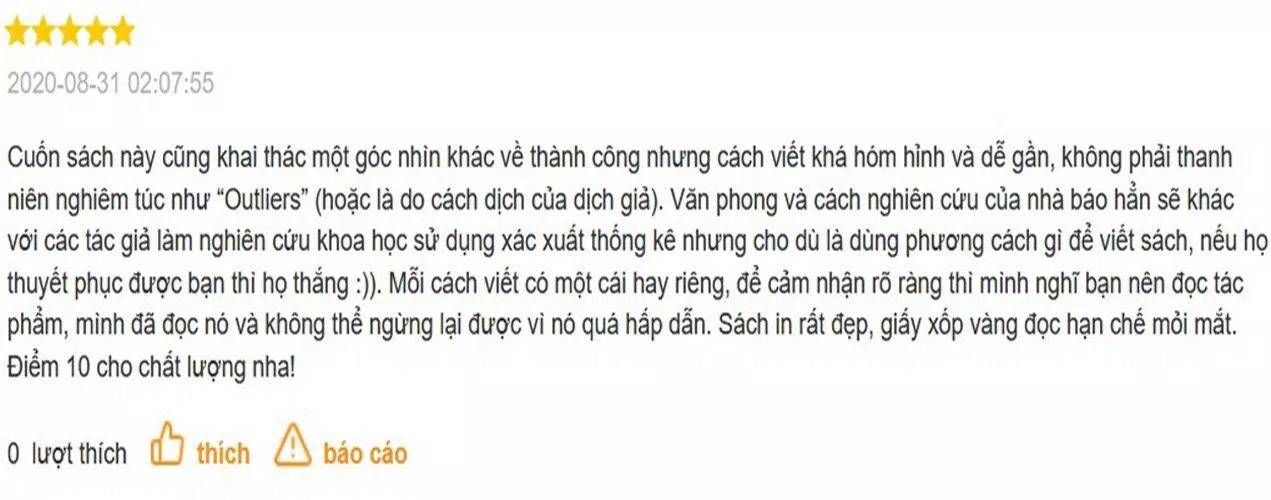 Review của đọc giả về Chó Sủa Nhầm Cây. (Ảnh: BlogAnChoi)