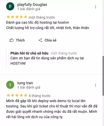 Review Công ty Cổ phần Giải pháp Công nghệ HOSTVN (Ảnh BlogAnChoi) Review Công ty Cổ phần Giải pháp Công nghệ HOSTVN (Ảnh BlogAnChoi)