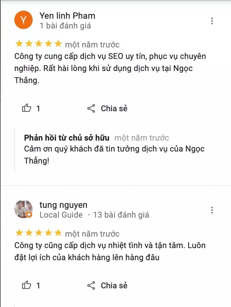 Review Công ty TNHH Công Nghệ và Truyền Thông Ngọc Thắng (Ảnh BlogAnChoi)